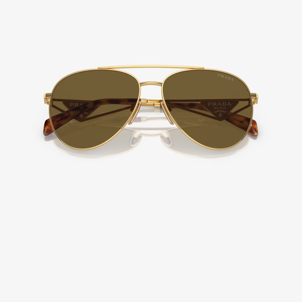 Prada Symbole Pilot Women's Sunglasses, PR 73ZS - Picture 4 of 14